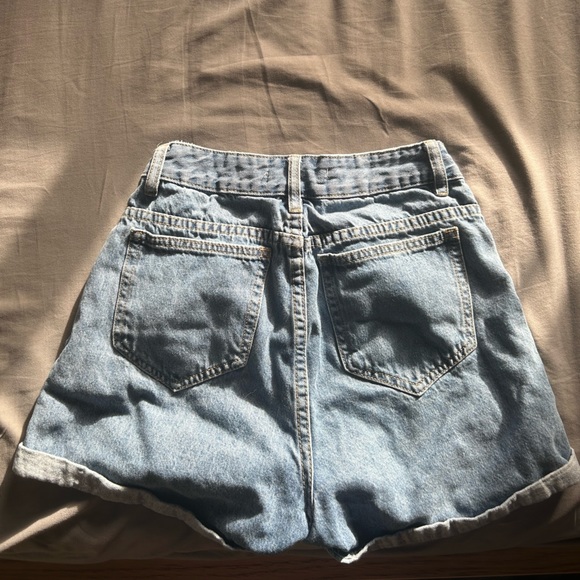 High Rise Denim Shorts - Picture 8 of 16